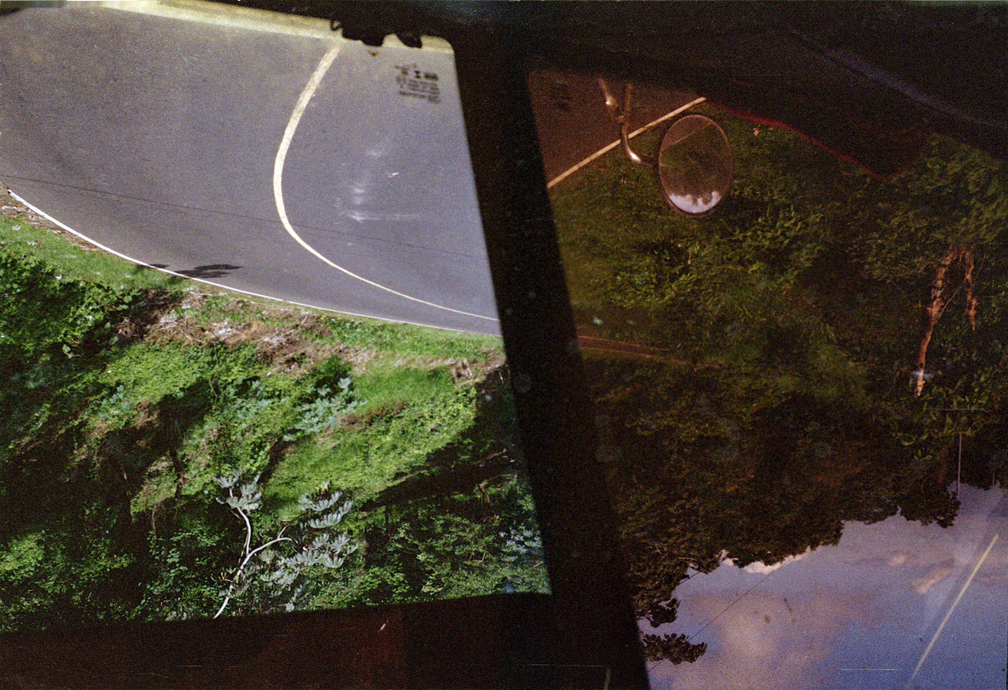 Fotografia analogica a colori scattata in El Salvador nel 2025
