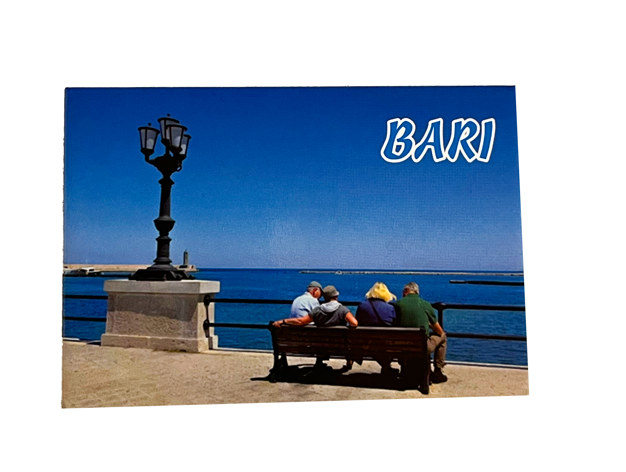 Calamita con il lungomare di Bari